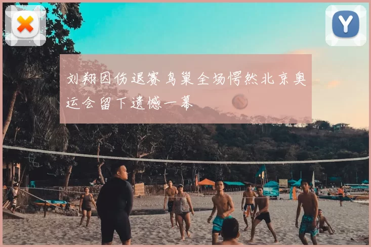 刘翔因伤退赛鸟巢全场愕然北京奥运会留下遗憾一幕
